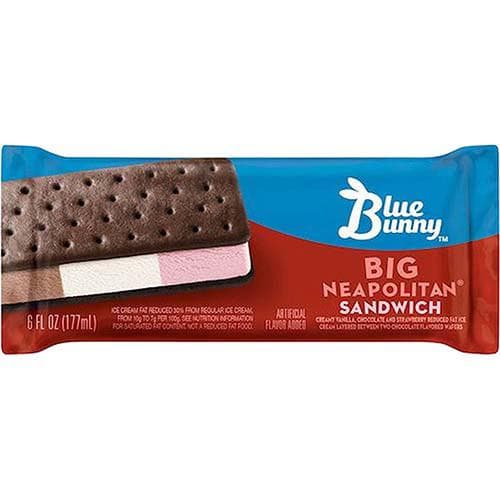Strawberry Ice Cream Bar - Blue Bunny ice cream treat