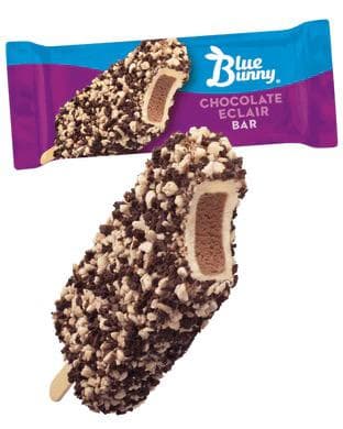 Chocolate Waffle Taco - Blue Bunny ice cream treat