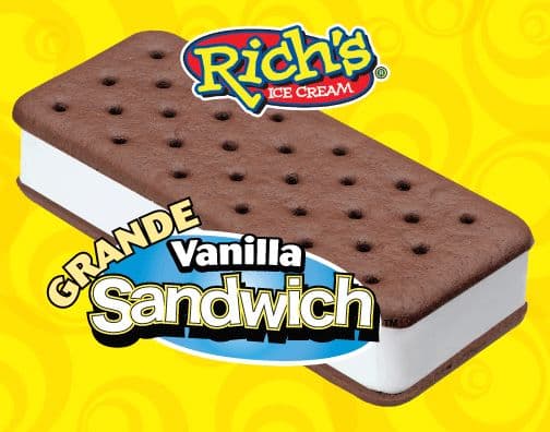 Chocolate Ice Cream Bar - Rich's ice cream treat
