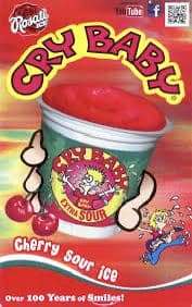 Blue Raspberry Italian Ice - Rosati Ice ice cream treat